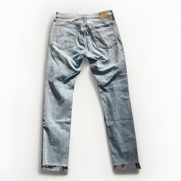 Rag & Bone Dre Jeans Womens 25 Low Rise Slim Boyfriend Slouchy Distressed Denim - Picture 11 of 11